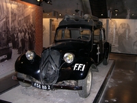 citroën Traction avant FFI forces françaises de l'intérieur coupole d'Helfaut