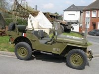 jeep willys exposition mémoire 44 à lumbres 2005