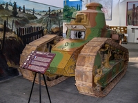 renault ft 17 Tank Musée des blindés de Saumur 2005