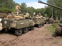 ford m8 armoured car tanks in town 2005 mons bois brûlé ghlin