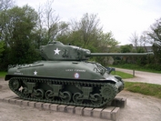 Sherman M4A1 76mm de Néhou Vacances en Normandie 2007