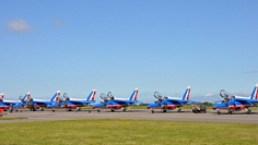 Alphajet PAF Patrouille de France 100ème anniversaire de la 1ère traversée de la Manche