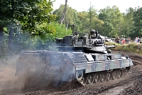 Leopard Tanks in town 2009