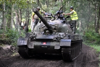 Panzer 68 Tanks in town 2009