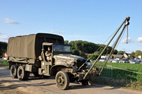 GMC CCKW 353 chèvre de levage Souchez 2009