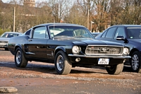 Ford Mustang Esplanade de Lille janvier 2011