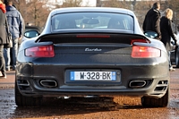 Porsche 997 Turbo Esplanade de Lille janvier 2011