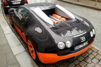 Bugatti Veyron Grand Sport Vitesse Carspotting à Hambourg, avril 2014 hamburg