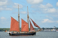 bateau à voile à Kiel