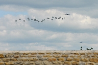 c-130 hercules parachutage 70ème anniversaire du débarquement en Normandie