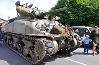 Sherman M4A1 Grizzly Sainte-Marie-du-Mont 70ème anniversaire du débarquement en Normandie