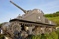 Sherman M4A2 Arromanches 70ème anniversaire du débarquement en Normandie