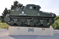 Sherman M4A2 2ème DB Utah Beach 70ème anniversaire du débarquement en Normandie
