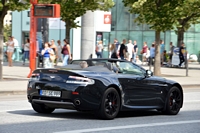 Aston Martin V8 Vantage roadster Carspotting à Hambourg, juillet 2014 Hamburg