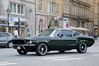 Ford Mustang fastback 1968 Carspotting à Hambourg, juillet 2014 Hamburg