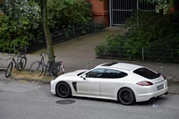 Porsche panamera mansory Carspotting à Hambourg, juillet 2014 Hamburg