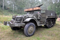 white half-track m3a1 Tanks in Town 2014