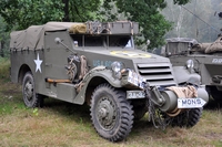 white m3a1 scout car Tanks in Town 2014