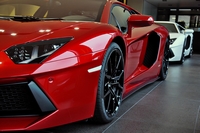 Lamborghini Aventador rouge Porrentruy