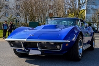 chevrolet corvette c3 stingray cars & coffee paris avril 2015