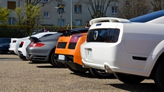 ford mustang gt cars & coffee paris avril 2015