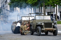 jeep willys commémoration du 8 mai à serris