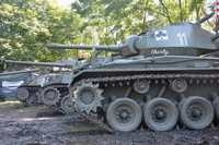 m24 chaffee Tanks in Town 2015 Mons