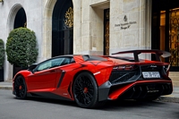 lamborghini aventador lp 750-4 SV Super Veloce Carspotting à Paris, août 2015