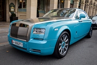 Rolls-Royce Phatom Coupé Carspotting à Paris, septembre 2015