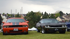 Dodge Challenger Expomobile à la jardinerie Laplace 2016