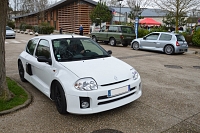 Renault Clio V6 Rencart mensuel à Bouffémont, mars 2017