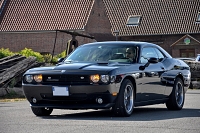 Dodge Challenger Voitures à l'Esplanade de Lille, avril 2017