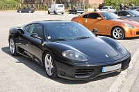 Ferrari 360 Voitures à l'Esplanade de Lille, avril 2017