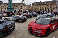  Bugatti Grand Tour et carspotting à Paris