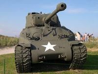 sherman m4a1 76mm hvss utah beach normandie 2004