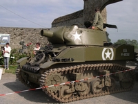 m8 stuart englesqueville-la-percee normandie 2004