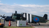 grummann tbm avenger aile repliées avion meeting aérien calais-marcke 2004