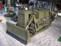 clark ca1 dozer musée sainte mère eglise normandie 2005