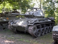 m24 chaffee tanks in town 2005 mons bois brûlé ghlin