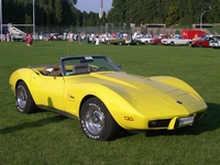 chevrolet corvette c3 Béthune rétro 2005