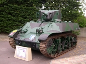 Grand Bunker de Ouistreham Stuart M3A3 Vacances en Normandie 2007