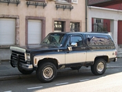 Chevrolet Blazer K5 Vacances d'été en Alsace