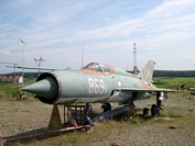 Mig-21 Musée de l'abri de Hatten