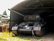 T34/85 Musée de l'abri de Hatten