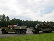 Diamond T 981 tractant une remorque M9 Rogers Wings and Wheels 2007