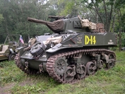 Stuart M5A1 Tanks in Town 2007