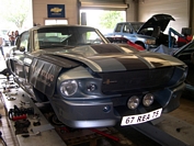 Ford Mustang Shelby GT500 Eleanor Vacances d'été en Bretagne