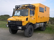 mercedes Unimog Vacances d'été en Bretagne