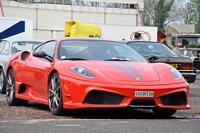 Ferrari 430 Scuderia Esplanade de Lille avril 2009