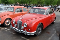 Jaguar Mk2 Esplanade de Lille avril 2009